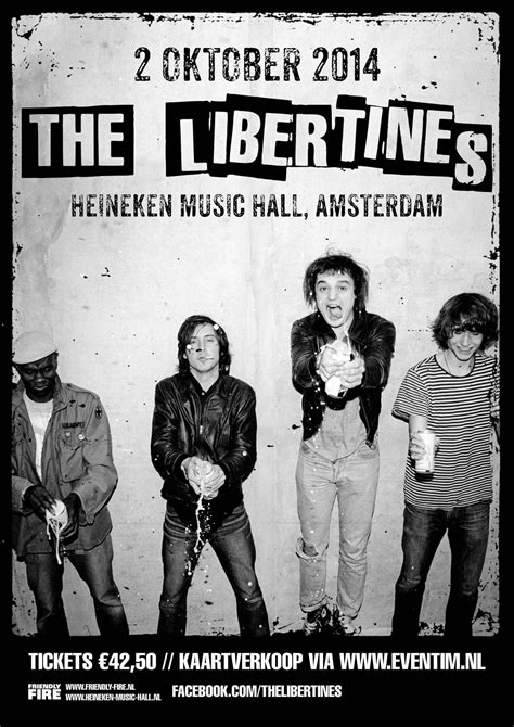 Libs Poster The Libertines E42 The Good Old Days Amsterdam Friendly Olds Memes Music Poster