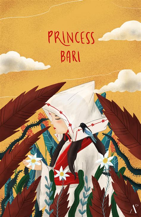 Book Cover Princess Bari On Behance