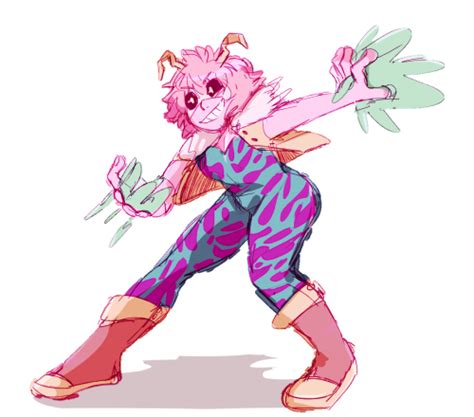 Boku No Hero Academia Mina Ashido Female Characters Zelda