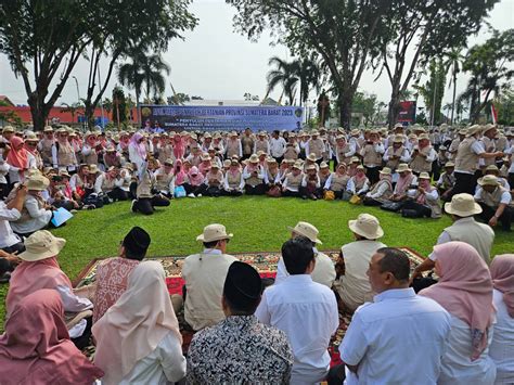 Apel Siaga Penyuluh Pertanian di Sumatera Barat Dihadiri Ribuan Orang