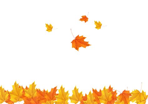 Falling Leaves Background Png Free Icons Of Leaves Falling In Various