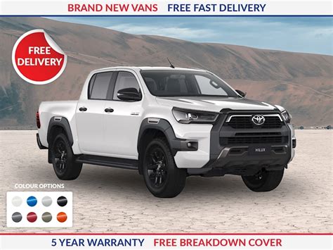 New Toyota Hilux Invincible X Double Cab 28 204ps Auto 2021 Free Uk