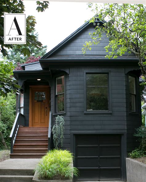 Before And After The Color That Instantly Modernizes Any Homes Exterior