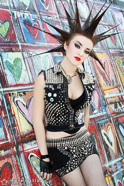 Christina Chaos パンクロック Pinterest パンクロックファッション メイク And ライダース