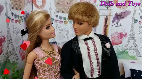 Barbie And Ken Morning Routine In Bedroom Barbie Videos Youtube