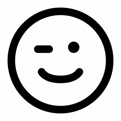 Wink Emoji Emoticons Smileys Feelings Icon Download On Iconfinder