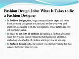 Pictures of Fashion Design Job Listings