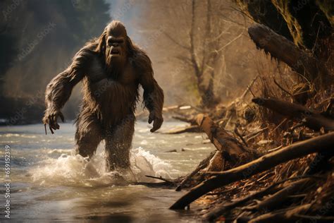 Bigfoot Also Known As Sasquatch Is A Legendary And Elusive Creature