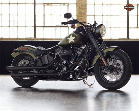 2016 Harley Davidson Softail Slim S Shows Authentic Retro Military