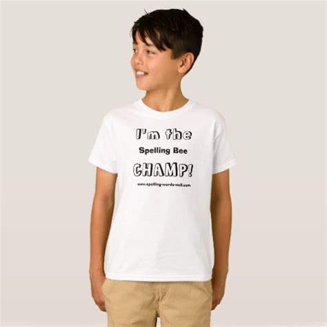 Spelling Bee T Shirt Zazzle