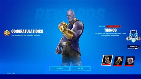How To Get Free Thanos Skin And Infinity Gauntlet Back Bling In