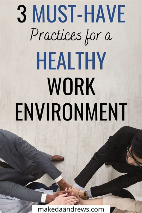 Creating A Healthy Work Environment Tips Ideas For A Positive Work