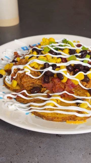 Brooke AKA Meals And Munchies On Instagram Healthier BBQ Chicken Nachos For Dinner Recipe Is