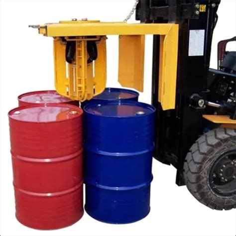 Mild Steel Forklift Drum Lifting Attachment At Best Price In Vadodara