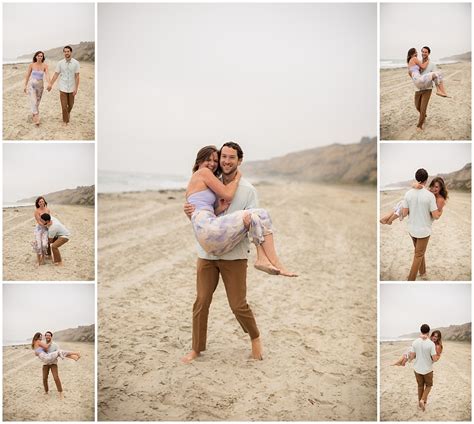 Blacks Beach Engagement Lauren Jonathan