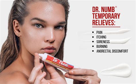 Dr Numb 5 Lidocaine Topical Anesthetic Numbing Cream For