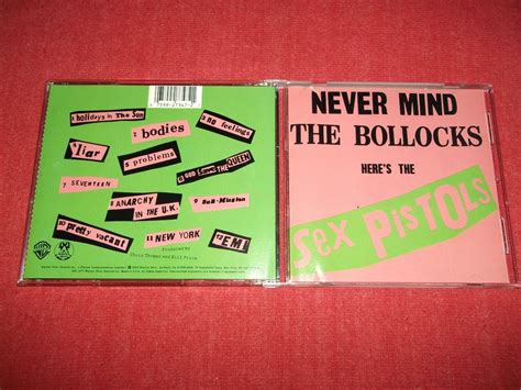 Sex Pistols Never Mind The Bollocks Cd Imp Ed 1989 Mdisk 51731