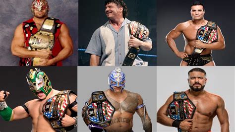 Six Luchadores Who Have Been United States Champions Lucha Central