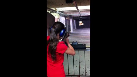 Little Girl Shoots Big Gun Youtube