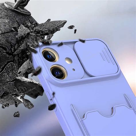 Eiroo Card X Iphone 12 Mini 54 Inç Kamera Korumalı Siyah Silikon Kılıf