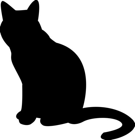 Free Cat Silhouette Transparent Download Free Cat Silhouette