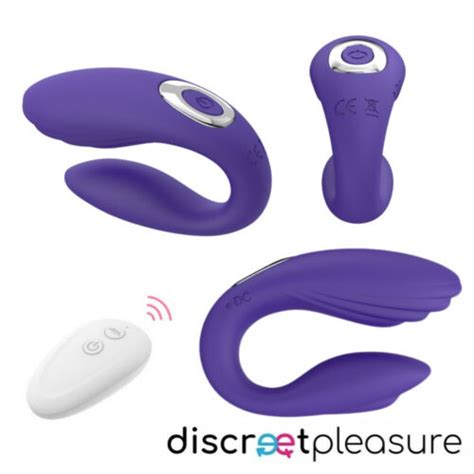 Wearable Dual Vibrator Vibrating Clitoris Dildo Remote Control Couples Sex Toy Ebay