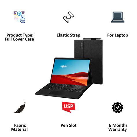 Buy Spigen Stand Folio Full Cover Case For Microsoft Surface Pro X