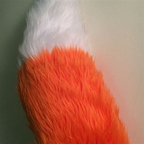Pawstar Fox Yip Hoodie Furry Animal Ear Jacket Coat Red Orange