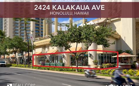 2490 Kalākaua Ave Honolulu Hi 96815 Retail Space For Lease