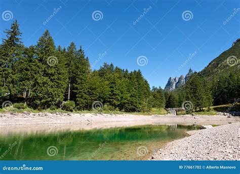 Lago Del Predil Friuli Italy Stock Photo Image Of Clear Italy
