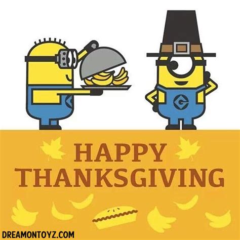 Minion Banana Happy Thanksgiving Pictures Photos And