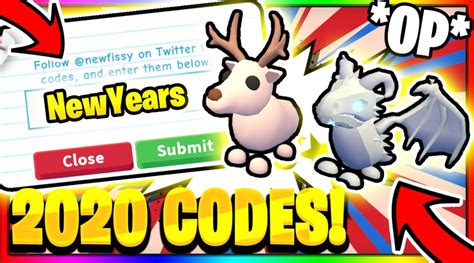 May 2, 2021 by admin leave a comment. Adopt Me Codes 2020 | Roblox Game Codes