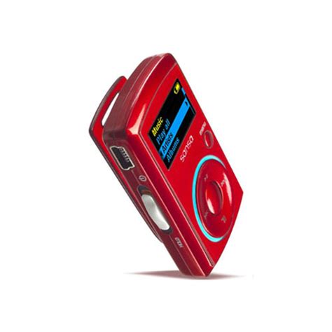 Sandisk Sansa Clip 2gb Mp3 Player Red Sdmx11r 002gr A57 Bandh