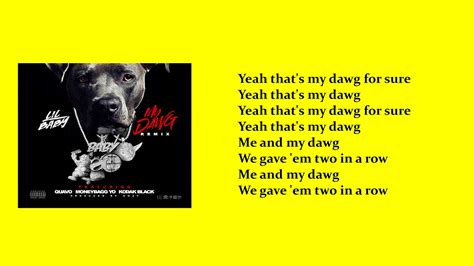 Lil Baby My Dawg Remix Lyrics Feat Quavo Moneybagg Yo And Kodak