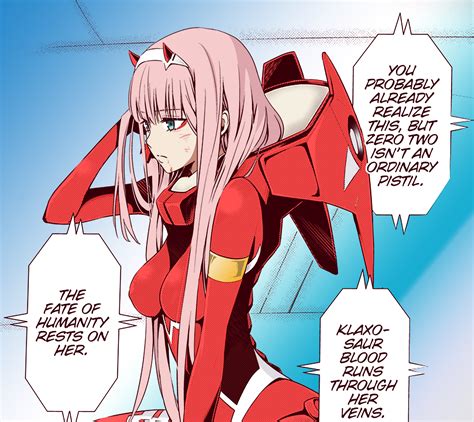 Zero Two Colored By Me Darling In The Franxx R DarlingInTheFranxx