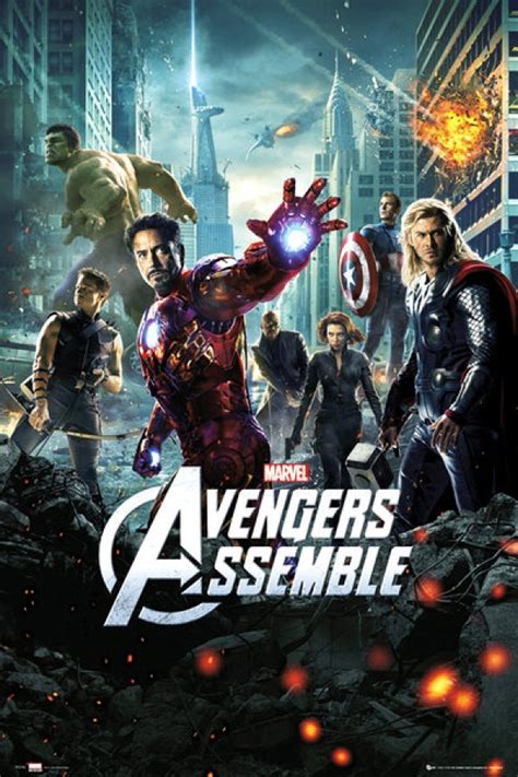Avengers Posters Marvel Avengers Assemble Poster Fp240 Panic Posters