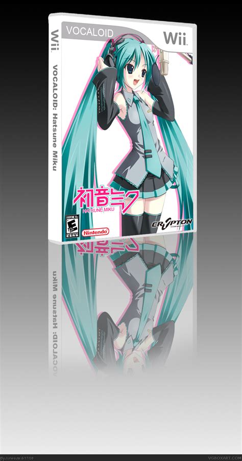 Vocaloid Hatsune Miku Wii Box Art Cover By Juriesute