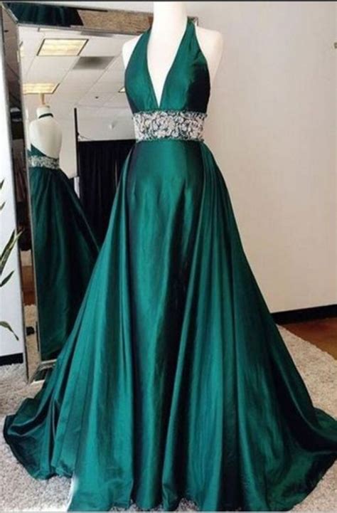 Emerald Green Prom Dressevening Gownslong Prom Dresses On Luulla