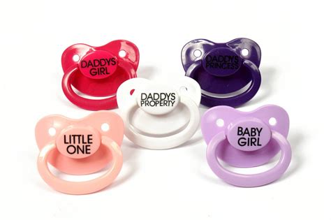 Cute Ddlg Pacifier Adult Baby Pacifiers The Ideal Paci For Etsy