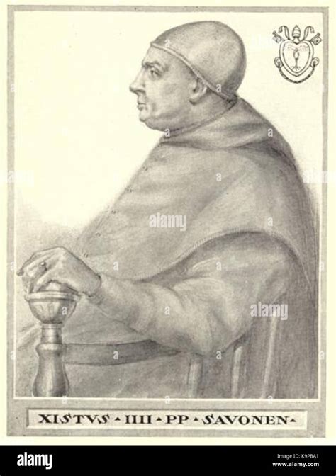 Pope Sixtus Iv Stock Photo Alamy