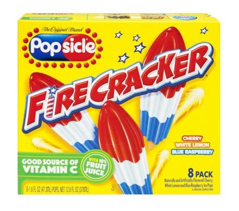 Buy Popsicle Ice Pops Firecracker 8 Each Online Mercato
