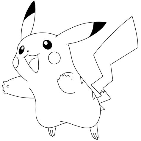It is the evolved form of pichu after maximum happiness is reached, and subsequently evolves into raichu when a thunderstone is used. Pikachu 25# by elgranL on DeviantArt