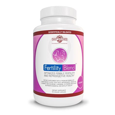 Fertility Blend Fertility Supplements For Women Natural Fertility