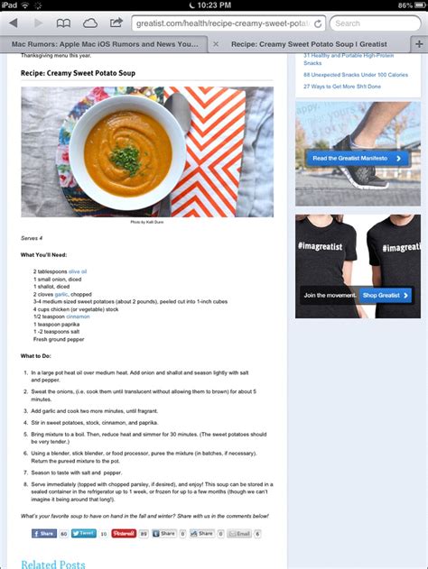 With the latter situation, you'd most likely end up raiding the fridge or binging on chocolate. Pin by Buddy White on Cooking | Sweet potato soup, Snacks ...