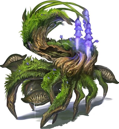 Plant Monster Fantasy Creatures Art Creature Concept Art