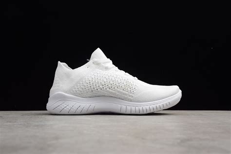Nike Free Rn Flyknit 2018 Triple White Mens And Womens Running