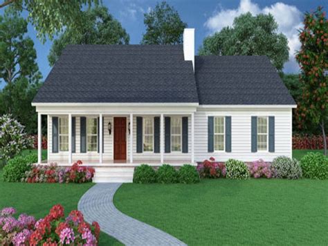Small Ranch House Plans Front Porch Home Building Plans 110918