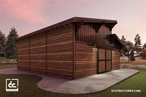 Brightwood Clerestory Barn Kit 36 Dc Structures