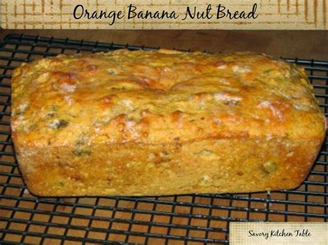 Orange Or Lemon Banana Nut Bread