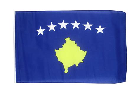 Kосово) is a disputed territory in the central balkans. Kosovo - 12x18 in Flag